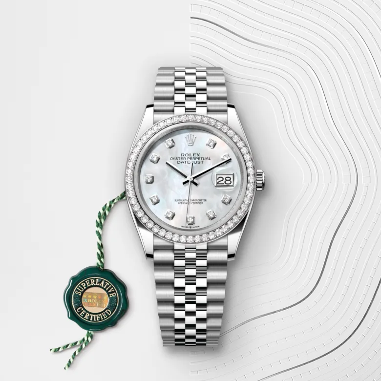Rolex Datejust in White Rolesor, M126284RBR-0011 - Kee Hing Hung