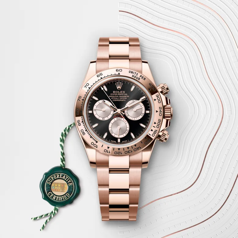 Rolex Cosmograph Daytona in 18 ct Everose gold, M126505-0001 - Kee Hing Hung