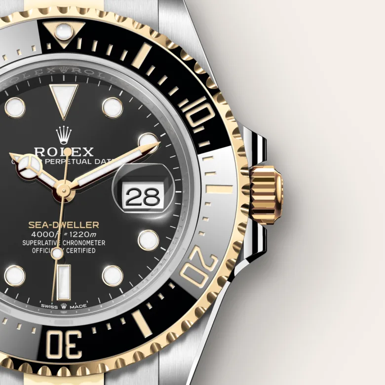 Rolex Sea Dweller in Yellow Rolesor, M126603-0001 - Kee Hing Hung