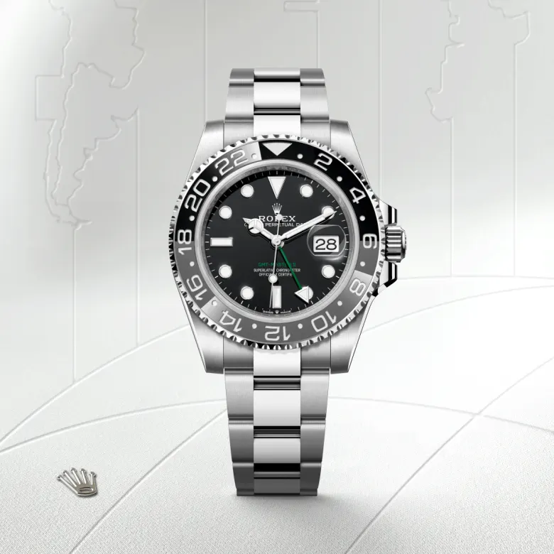 Rolex GMT-Master II in Oystersteel, M126710GRNR-0004 - Kee Hing Hung