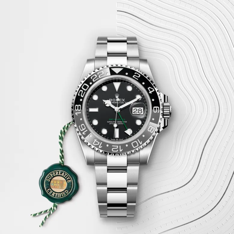 Rolex GMT-Master II in Oystersteel, M126710GRNR-0004 - Kee Hing Hung