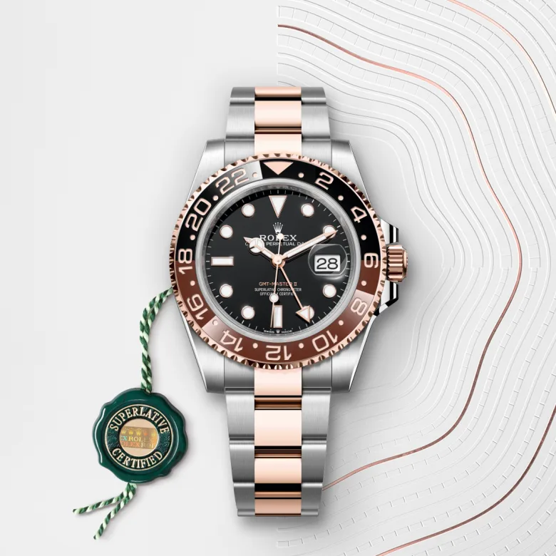 Rolex GMT Master II in Everose Rolesor, M126711CHNR-0002 - Kee Hing Hung