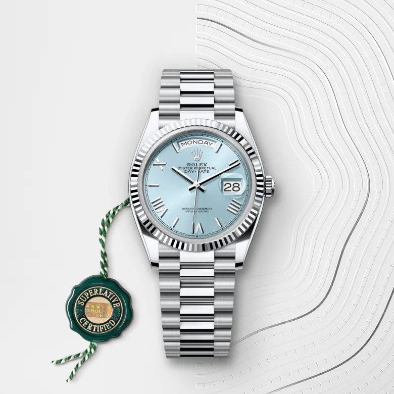 Rolex Day Date in Platinum, M128236-0018 - Kee Hing Hung