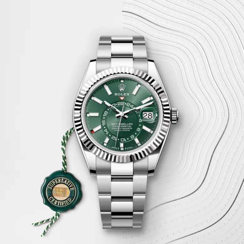 Rolex Sky Dweller in Oystersteel and white gold, M336934-0001 - Kee Hing Hung