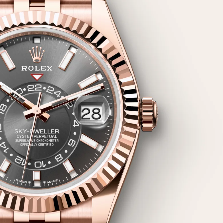 Rolex Sky Dweller in Everose gold, M336935-0008 - Kee Hing Hung
