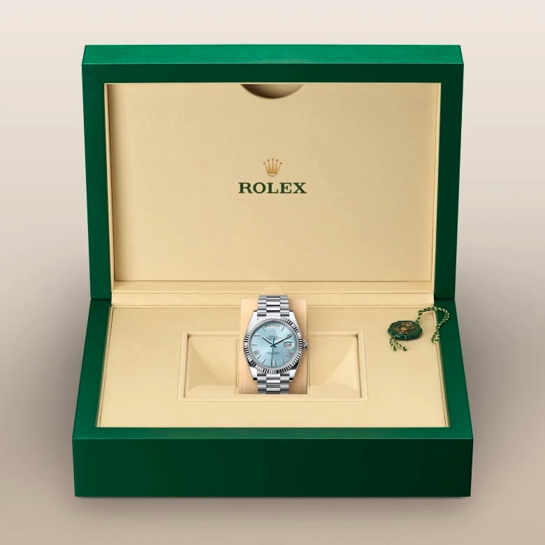 Rolex Day Date in Platinum, M228236-0012 - Kee Hing Hung