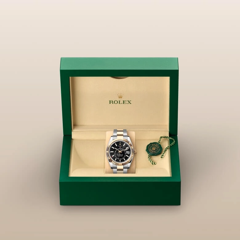 ROLEX 空箱 付属品 Rolex Sky-Dweller Yellow Rolesor, M336933-0003