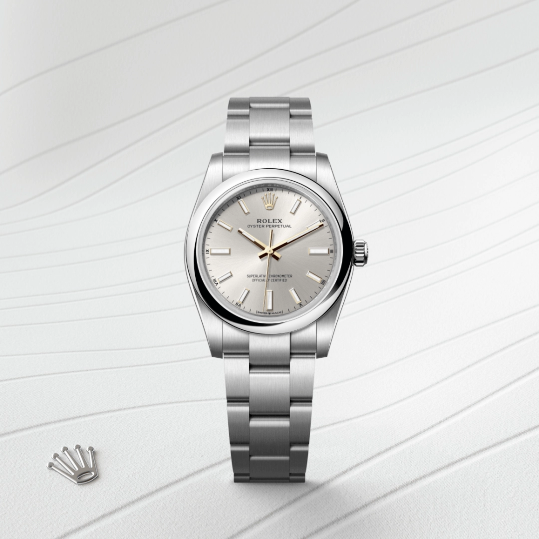 Rolex Oyster Perpetual 34 Oystersteel, M124200-0001