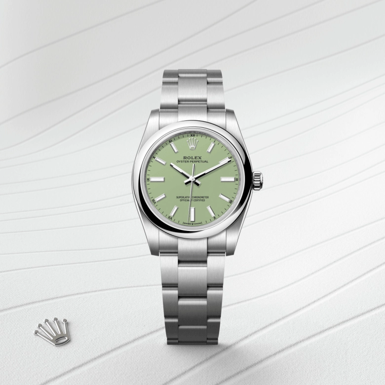 rolex oyster perpetual in oystersteel, m124200-0006- kee hing hung