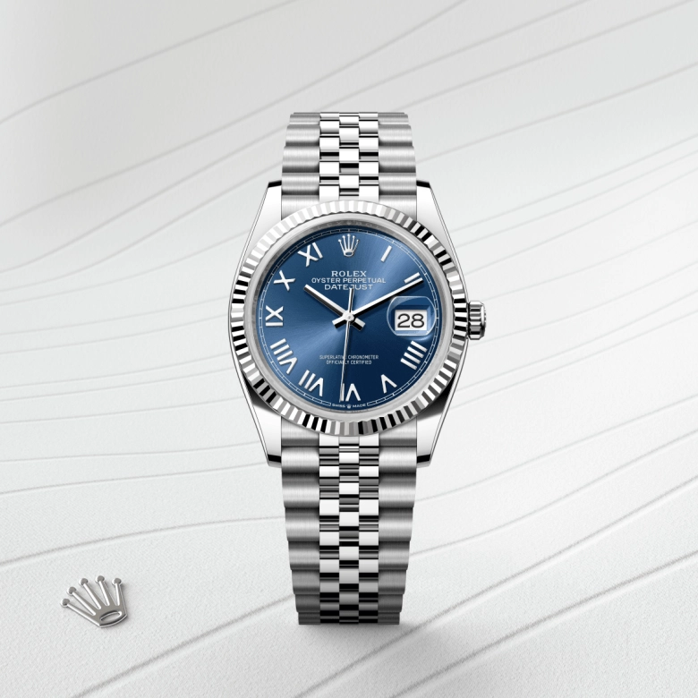 rolex datejust in white rolesor, m126234-0069- kee hing hung