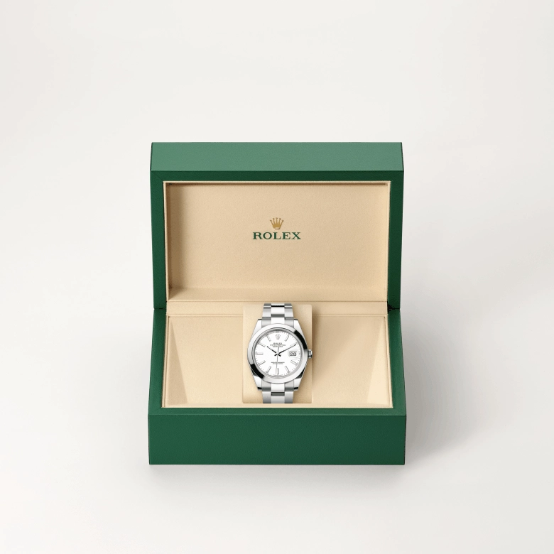 rolex datejust in oystersteel, m126300-0005 - kee hing hung