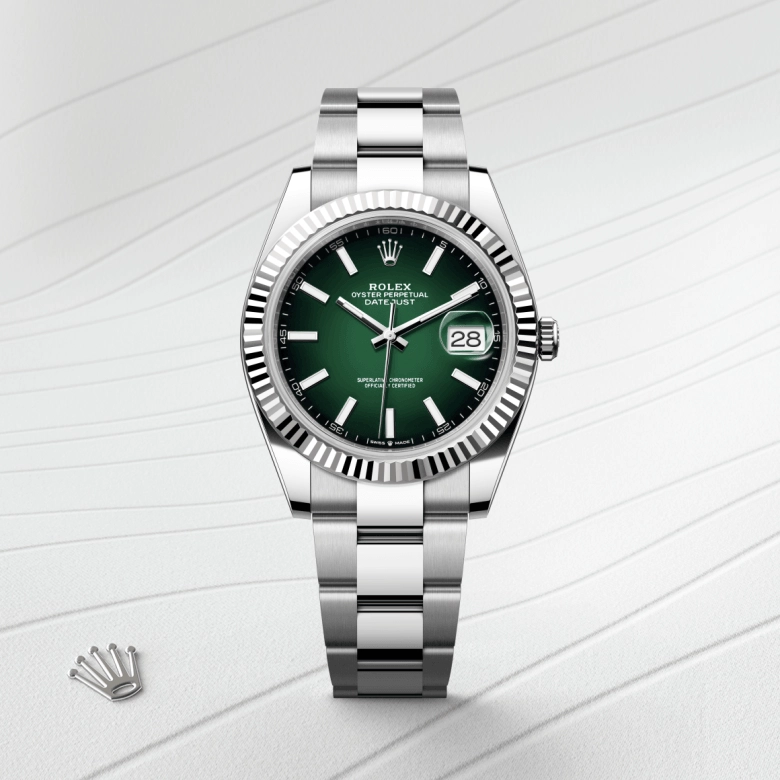 rolex datejust in white rolesor, m126334-0033 - kee hing hung