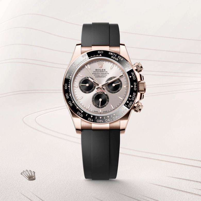 rolex cosmograph daytona in everose gold, m126515ln-0006 - kee hing hung
