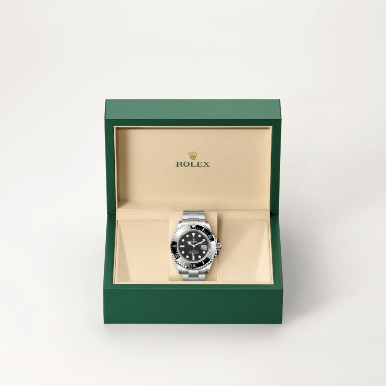 rolex sea-dweller in oystersteel, m126600-0002 - kee hing hung