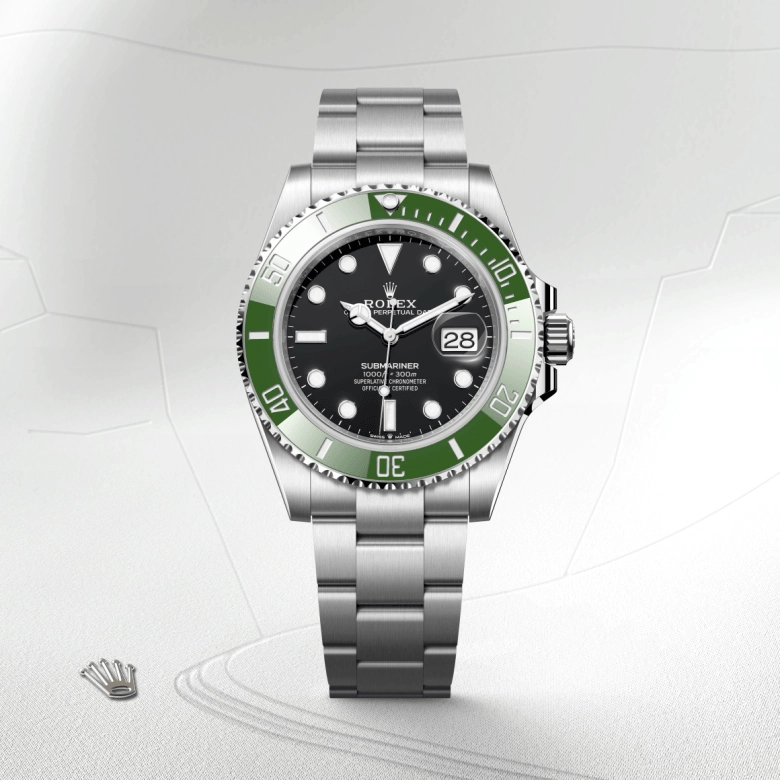 rolex submariner in oystersteel, m126610lv-0002 - kee hing hung