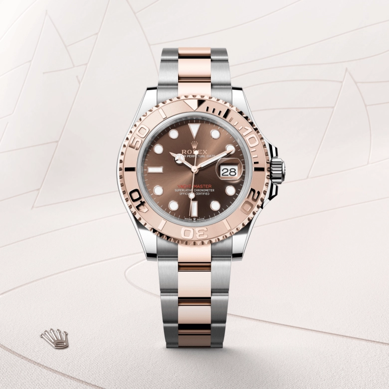 rolex yacht-master in everose rolesor, m126621-0001- kee hing hung