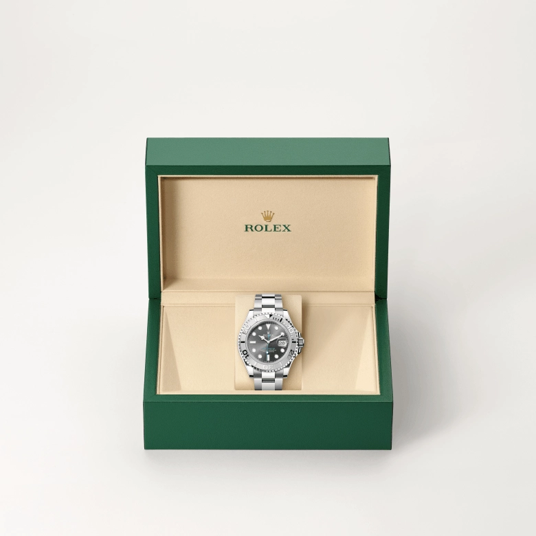 rolex yacht-master in rolesium, m126622-0001 - kee hing hung