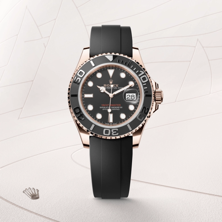 rolex yacht-master in everose gold, m126655-0002 - kee hing hung