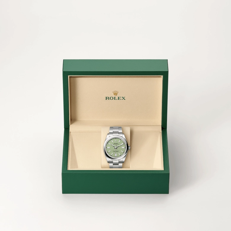 rolex oyster perpetual in oystersteel, m134300-0006 - kee hing hung