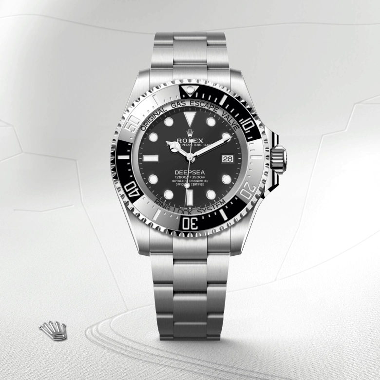 rolex deepsea in oystersteel, m136660-0006- kee hing hung