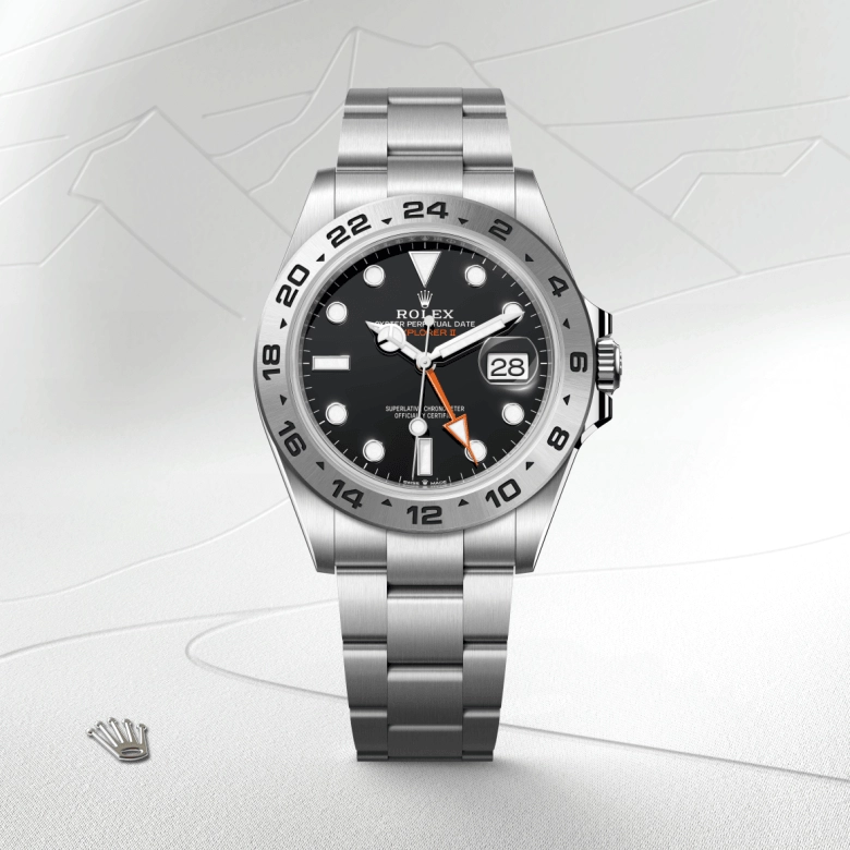 rolex explorer ii in oystersteel, m226570-0002- kee hing hung