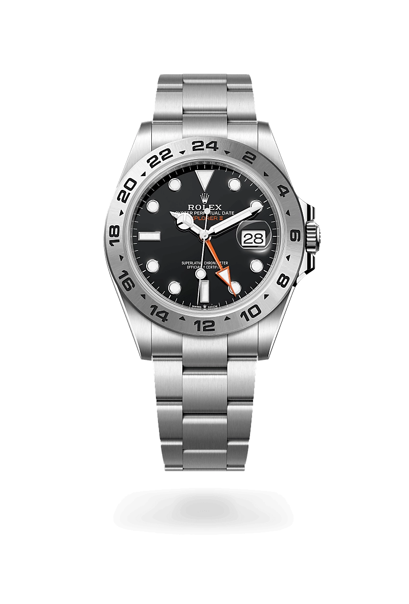 rolex explorer ii in oystersteel, m226570-0002- kee hing hung rolex explorer ii in oystersteel, m226570-0002- kee hing hung