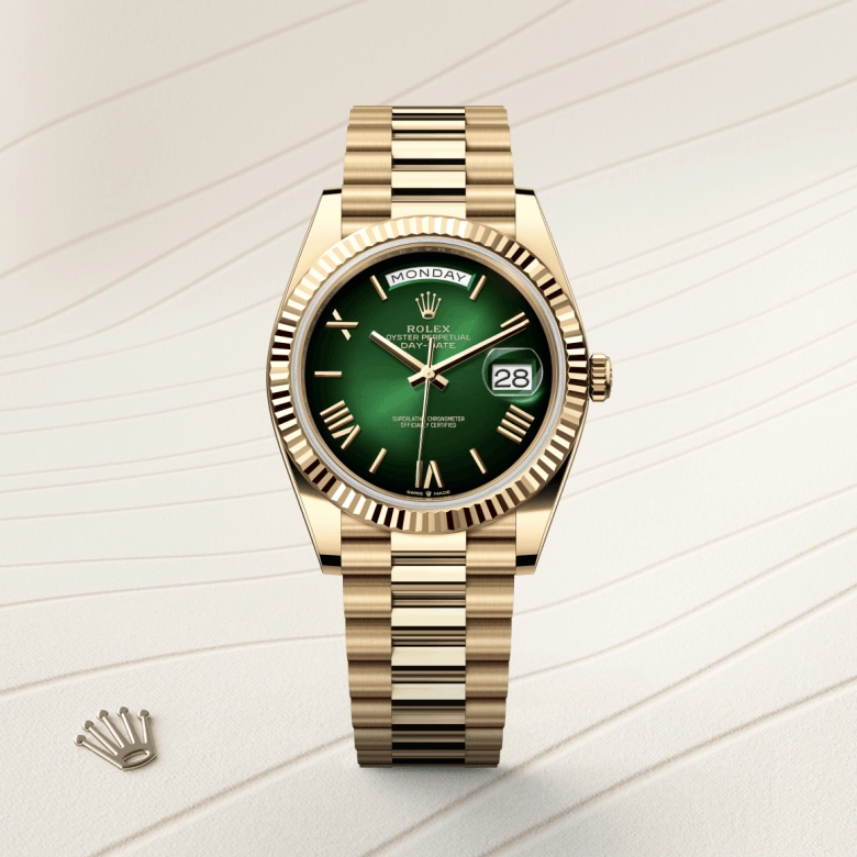 rolex day-date in yellow gold, m228238-0069 - kee hing hung