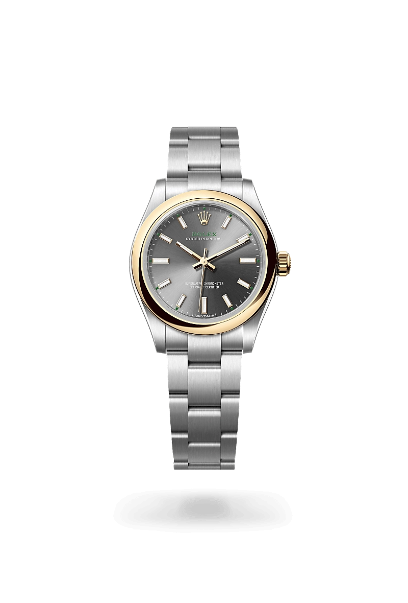 rolex oyster perpetual in yellow rolesor, m277203-0001- kee hing hung rolex oyster perpetual in yellow rolesor, m277203-0001- kee hing hung