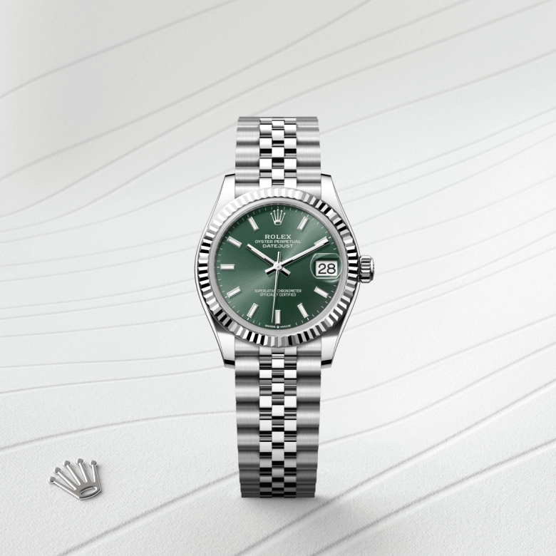 rolex datejust in white rolesor, m278274-0018 - kee hing hung
