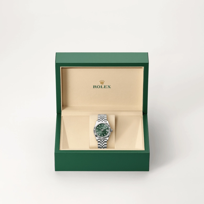 rolex datejust in white rolesor, m278274-0018 - kee hing hung