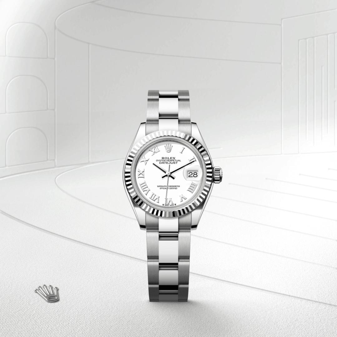 rolex lady-datejust in white rolesor, m279174-0020 - kee hing hung