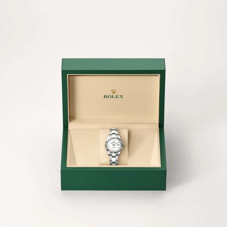 rolex lady-datejust in white rolesor, m279174-0020 - kee hing hung