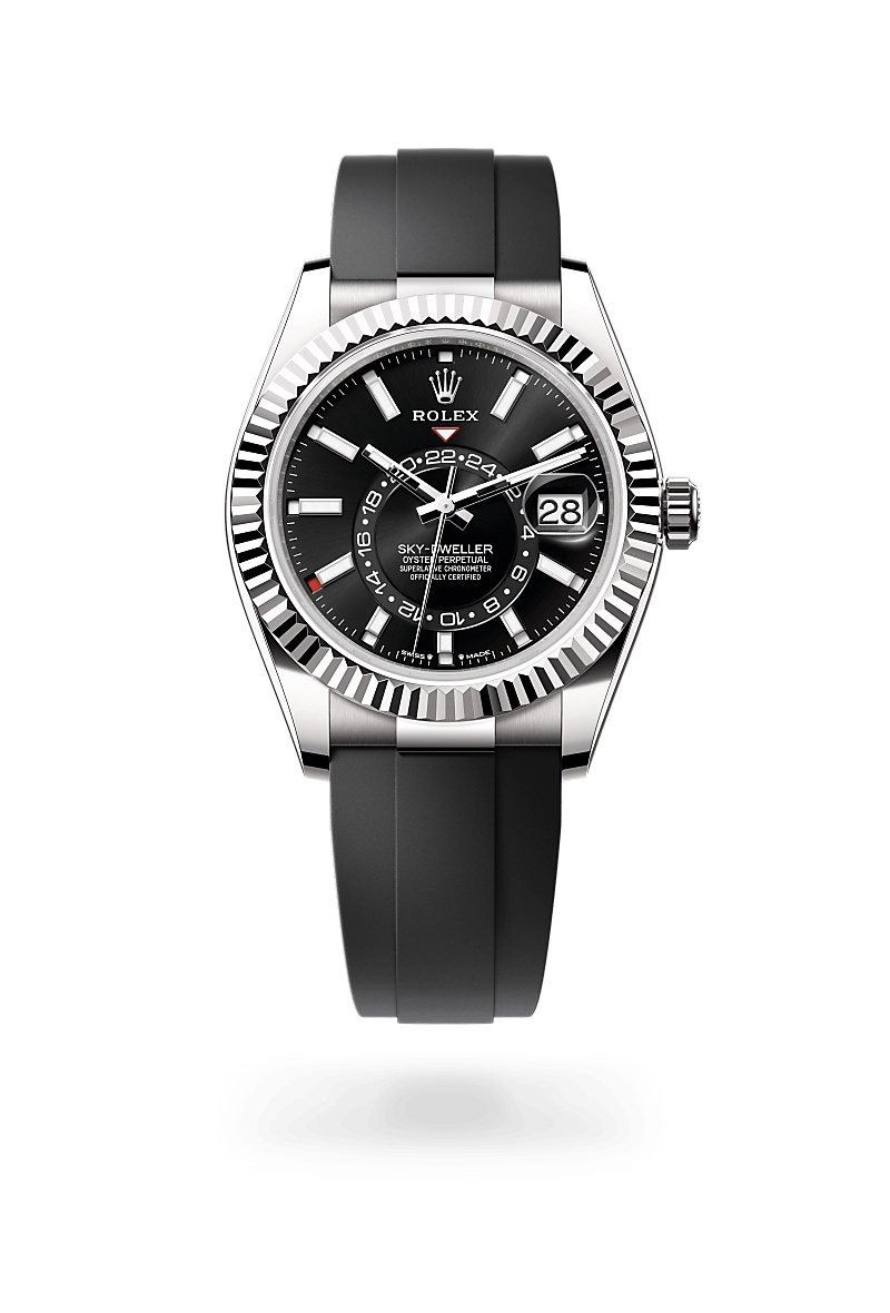 rolex sky-dweller in white gold, m336239-0002 - kee hing hung rolex sky-dweller in white gold, m336239-0002 - kee hing hung