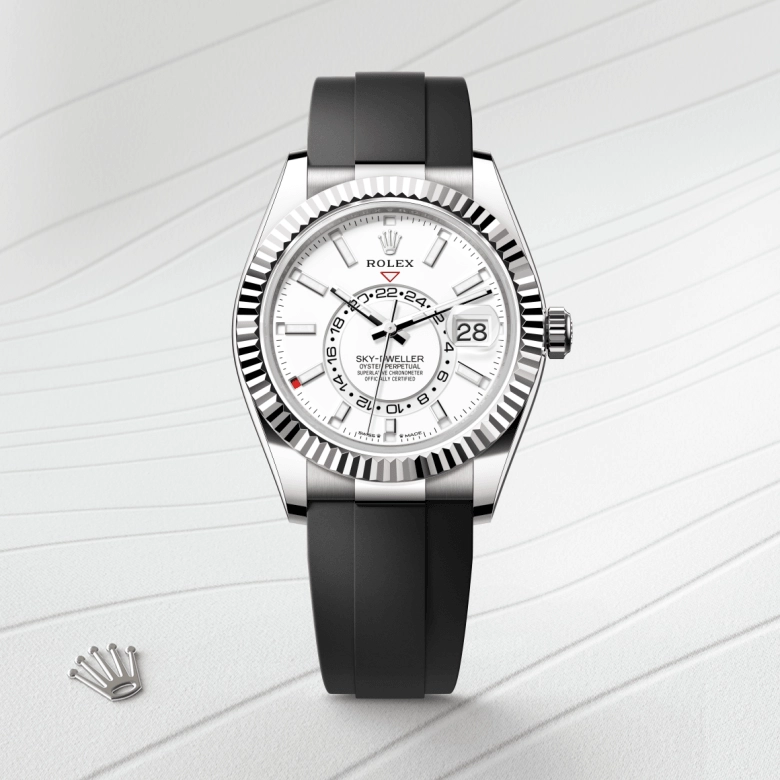 rolex sky-dweller in white gold, m336239-0003- kee hing hung