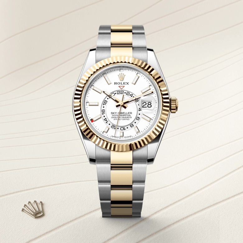 rolex sky-dweller in yellow rolesor, m336933-0005- kee hing hung