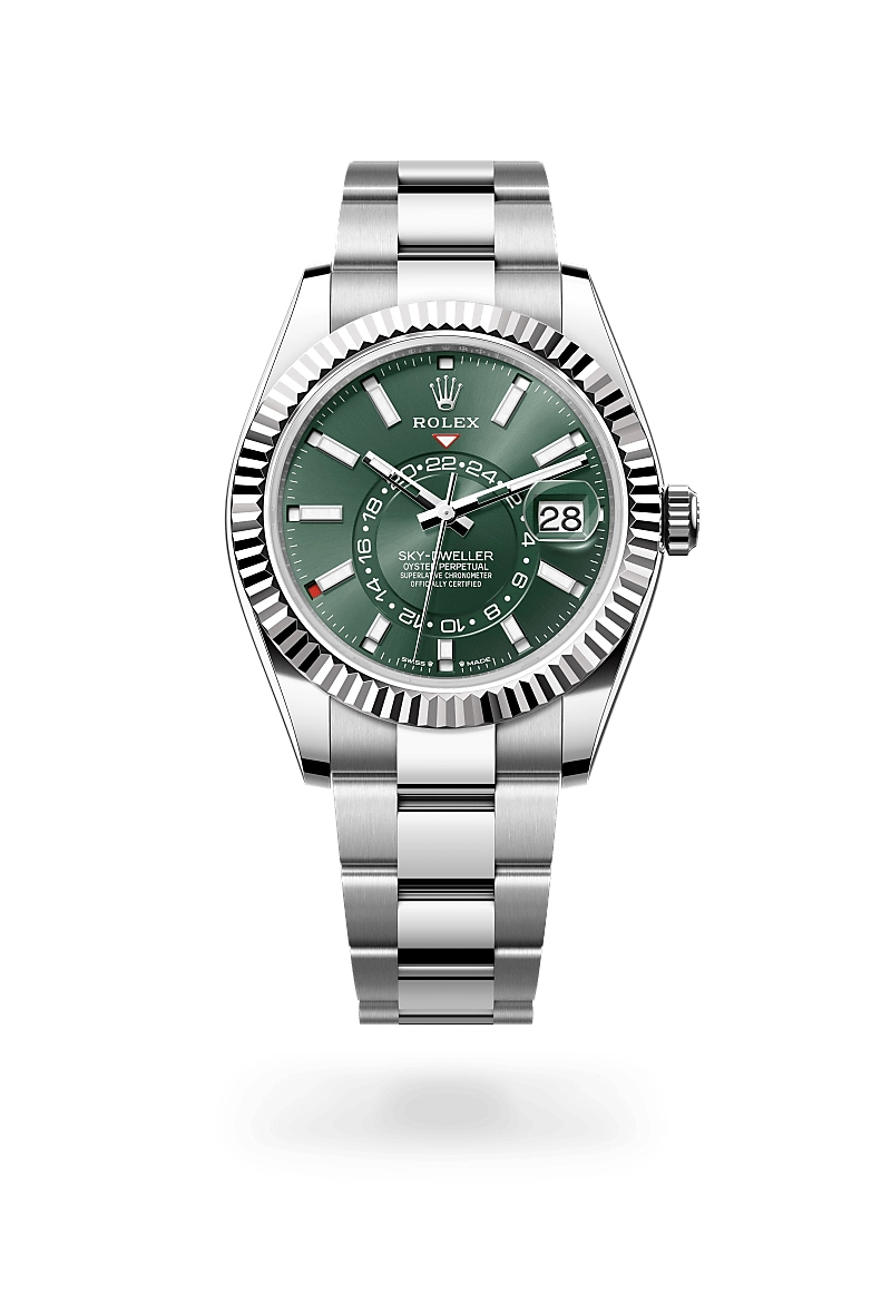 rolex sky-dweller in white rolesor, m336934-0001 - kee hing hung rolex sky-dweller in white rolesor, m336934-0001 - kee hing hung
