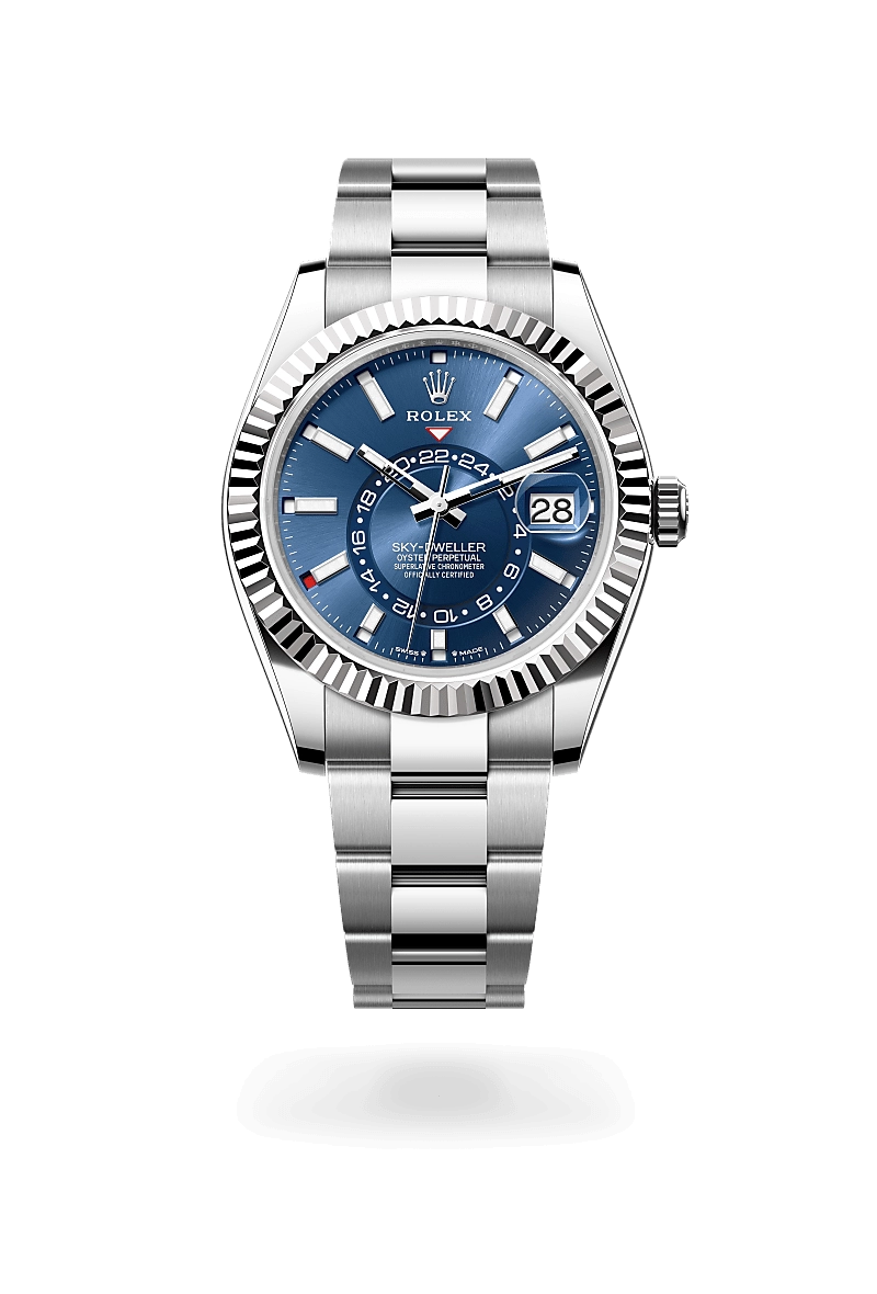 rolex sky-dweller in white rolesor, m336934-0005- kee hing hung rolex sky-dweller in white rolesor, m336934-0005- kee hing hung