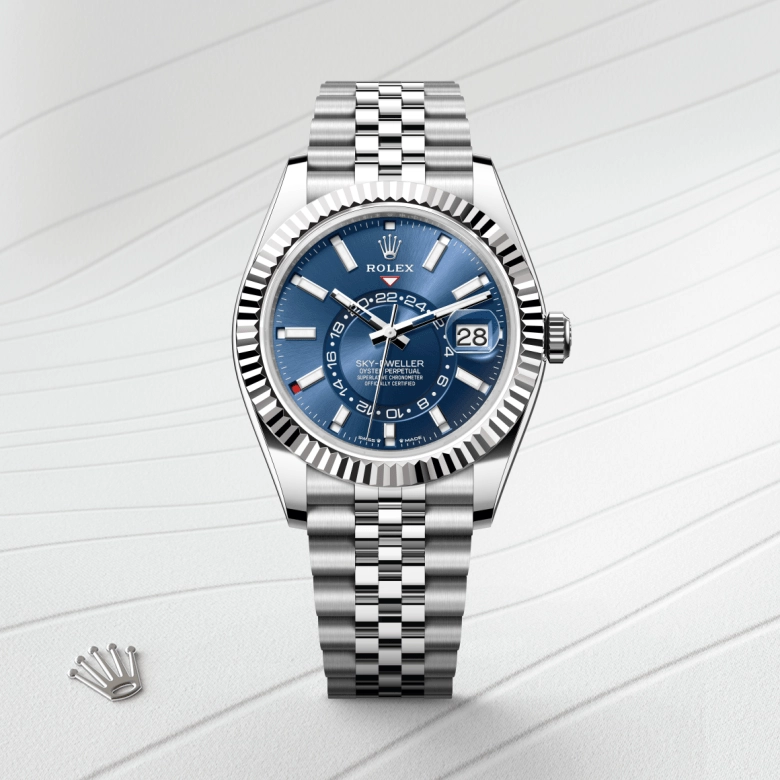 rolex sky-dweller in white rolesor, m336934-0006- kee hing hung