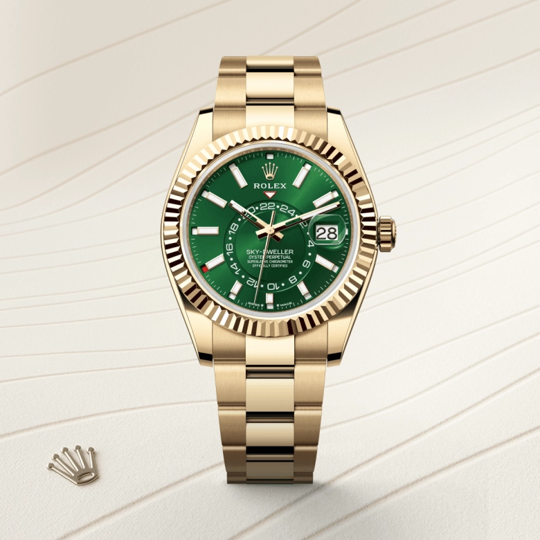 rolex sky-dweller in yellow gold, m336938-0007- kee hing hung