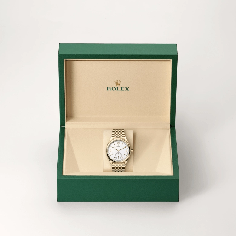rolex 1908 in yellow gold, m52508-0008 - kee hing hung