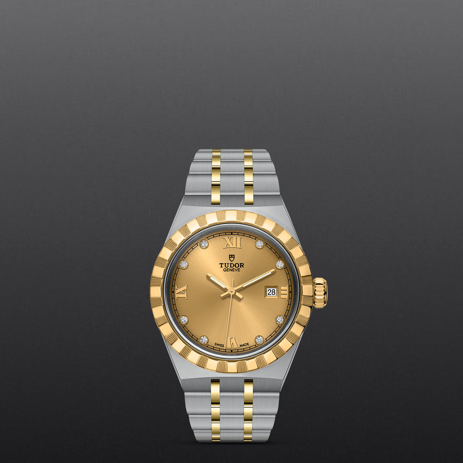 TUDOR Royal | 28303 | Steel and Gold | M28303-0006 | Tudor Official Retailer - Kee Hing Hung