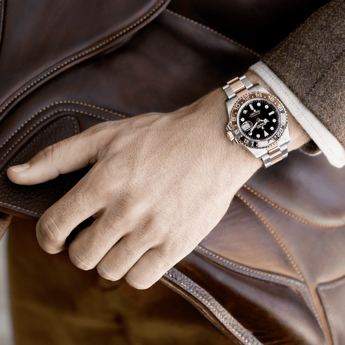 Rolex Oyster Perpetual GMT-Master II In Everose Rolesor - Kee Hing Hung
