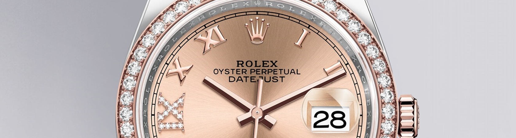 Rolex Oyster Perpetual Datejust 36 In Everose Rolesor - Kee Hing Hung