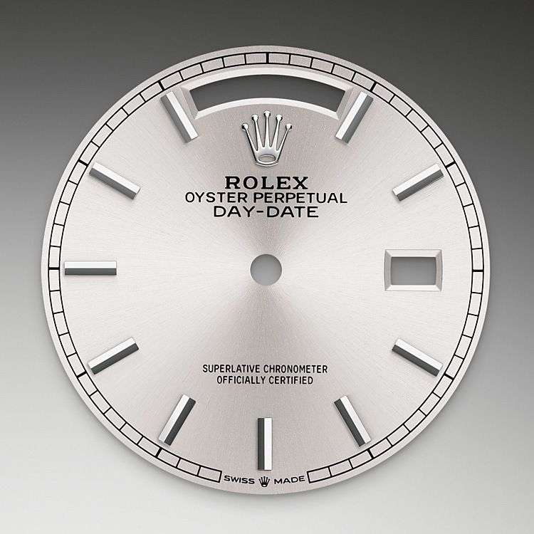 Rolex Day-Date 36 in white gold - m128239-0005 at Kee Hing Hung