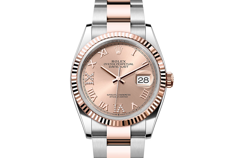 Rolex Datejust 36 in Oystersteel and Everose gold - m126231-0028 at Kee Hing Hung