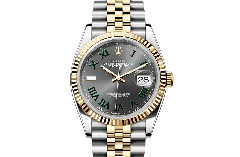 Rolex Datejust 36 in Oystersteel and yellow gold - m126233-0035 at Kee Hing Hung