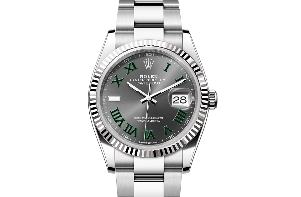 Rolex Datejust 36 in Oystersteel and white gold - m126234-0046 at Kee Hing Hung