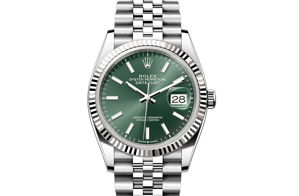 Rolex Datejust 36 in Oystersteel and white gold - m126234-0051 at Kee Hing Hung