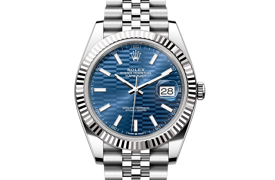 Rolex Datejust 41 in Oystersteel and white gold - m126334-0032 at Kee Hing Hung