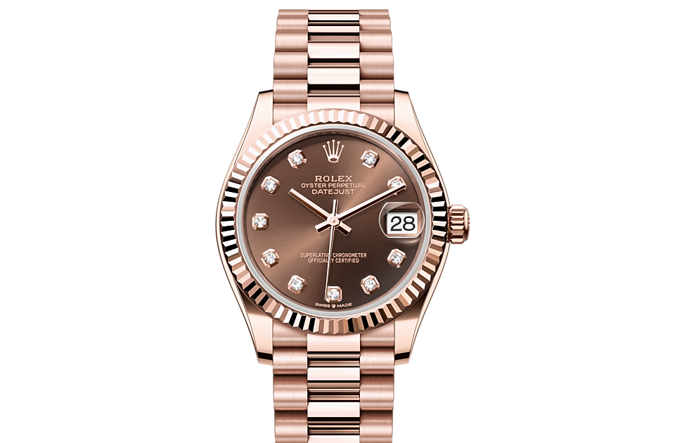Rolex Datejust 31 in Everose gold - m278275-0010 at Kee Hing Hung